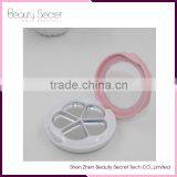 New Round Plum Flower Petal 5 Cells Eyeshadow Empty Palette thumbnail-1