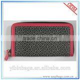 Hot Selling Ladies Fabric Long Wallet, Purse New Design WT017 thumbnail-2