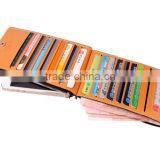 2017 Lady's and Woman's Fashion 18 Bank Cards Pockets Purse Wallet