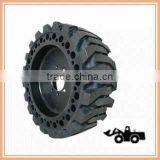 WonRay Brand 7.50-16 Bobcat Skid Steer Solid Tires With 's Trade Assurance thumbnail-2