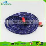 Cheap high quality retractable brass fitting expandable garden water hose