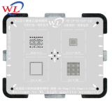 Good Quality WL BGA Reballing Stencil Template for Iphone 5/5C/5S/6/6P/6s/7 BGA Rework Stencils thumbnail-1