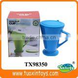 3 Inch Folding Mug, Plastic Folding Cup thumbnail-2