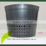 Black Net Pot Plastic Flowet Pot thumbnail-2
