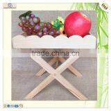 Craft Legs Holder Waving Edge Wooden Bed Tray thumbnail-1