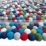 Felt Ball Rug/wool Felt Balls thumbnail-5