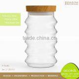 FDA Food Grade Clear Pyrex Glass Jars Candy