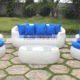 2014 Flat PE Rattan Outdoor Furniture Sofa Set