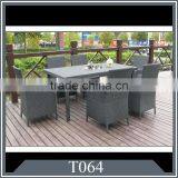 Outdoor Rattan Dining Set thumbnail-1