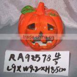 Hand Painted Ceramic Tealight Candle Holder for Halloween Supply thumbnail-1