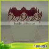 Fashionable Latest Design Beautiful Indoor Metal Artificial Flower Pot thumbnail-6