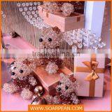 Cute Crystal Beads Bear