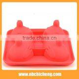 High Quality Cheaper Price Colorful Design Silicone Ice Cube Mould,The Hens Lay Eggs , Ice Cube Tray. thumbnail-3