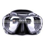 Silicone Diving Mask With 4 Tempered Glass Windows thumbnail-2