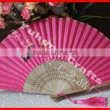 Popular Bamboo Crafts Fabric Fan thumbnail-2