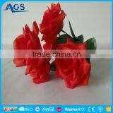 Charming Red Rose Plastic Decoration Flower Export thumbnail-1