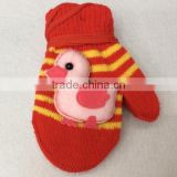 2014 Lovely Animal knitted kids winter glove hot sell