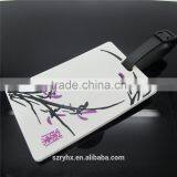 100% Eco-friendly Factory Direct Wholesale Silicone/PVC Luggage Tag thumbnail-5