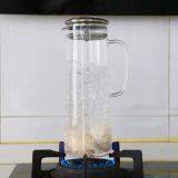 Water Bottle Wholesale Glass Bottle Wholesale Water Jug Glass Decanter Glass Bottle for Kitchen Resturant and Hotel thumbnail-4