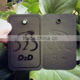 2016 Custom Garments Black Cardboard Paper Hang Tags Swing Tags With Spot UV thumbnail-2
