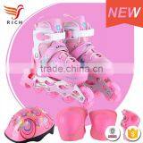 HFSX601 Safety Flat Women Retractable Four Wheels Led Shoes 2017 thumbnail-2