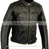 Mens Leather Motorbike Jacket thumbnail-2