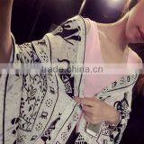 Long Style Spring 2017 Girl Scarf New Model Bohemia Wind Cotton Material Elephant Printed Pattern Women Muffler thumbnail-1