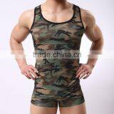 Latest Summer Camouflage Sport Wear Vest Mens Training Inner Waistcoat Vest thumbnail-2
