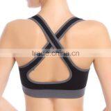 Custom Stylish Sports Yoga Bra Design Ladies Elastic Fitness Yoga Bra thumbnail-2