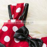 Flower Children Baby Dress Polka Dot Sleeveless Latest Party Wear Flower Girl Dresses for 1-7 thumbnail-6