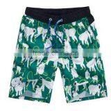 Cotton Polyester Men Printed Beach Shorts thumbnail-4