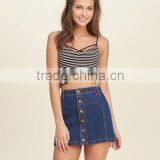 Fashion Sexy Stripe Condole Top Suitable for Women thumbnail-2
