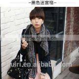 2016 Fashion Women Chiffon Scarf Summer New Peony Printing Elegant Lady Shawls Scarves Silk Scarf 8 Colors 170*80cm thumbnail-5