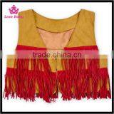 2016 Bohemian Tassel Style Kids Coat Teen Girls Fashion Overall For Winter Or Autumn thumbnail-3