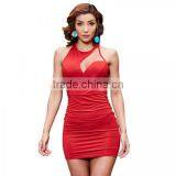 Latest Design Sexy Package Hip Dresses Beautiful Lady One-piece Dress thumbnail-3