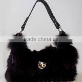 Elegant Genuine Fox Fur Handbags Women thumbnail-3