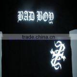 Smal MOQ t Shirt Reflective Heat Press Logo Stickers thumbnail-1