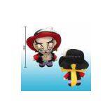 (provide Price List) Wholesale 28cm Mihawk Pop Onepiece Japanese Plush Dolls thumbnail-1