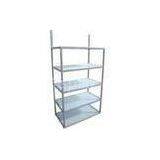 Supermarket Metal Flooring Racks Aluminum POS Products Display Stand / Floor Display Racks