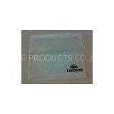 Printed Clear Self Sealed Plastic Poly Bags With Slide Fastener