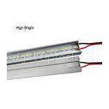 Aluminium 3528 SMD 7.2W 20 mA 90cm 365lm - 567lm Rigid LED Strip Lamp For Exhibition thumbnail-1