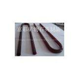 U Shaped Red Fused Quartz Tube thumbnail-1