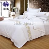 100% Cotton Hotel Strip Bedding Linen/ Hotel Bed Sheet Factory in Guangzhou