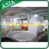 Hot Sale Inflatable Half Transparent Bubble Lodge Tent, Durable Inflatable Bubble Dome Tent for Outdoor Camping