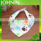 Promotional Organic Muslin Cotton Custom Soft Bandana Manufacturer Baby Drool Bib