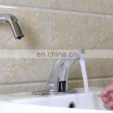 Smart brass auto touchless hands free electric infrared sensor water tap brass bathroom basin motion automatic sensor faucet