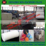 Good Reputation Supplying Pillow Coiling Rolling Packing Machine/ Blanket Packing Coiling Machine With Good Price thumbnail-4