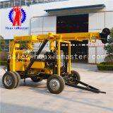 XYX-3 600m Portable Wheeled Borewell Hydraulic System Drilling Rig for Sale thumbnail-3