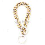 19mm Stainless Steel Gold Silver Medium and Large Pet Big Dog Chain Collar thumbnail-3