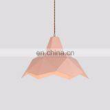 Новые продукты: индивидуально изготовленные железные геометрические цветные подвесные лампы, гостиничные и LED-светильники из ZhongShan
